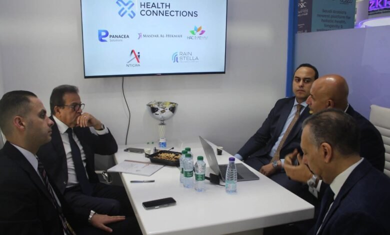 وزير-الصحة-يبحث-سبل-التعاون-مع-«e-health»-و«rain-stella»-على-هامش-ملتقى-الصحة-العالمي-في-السعودية